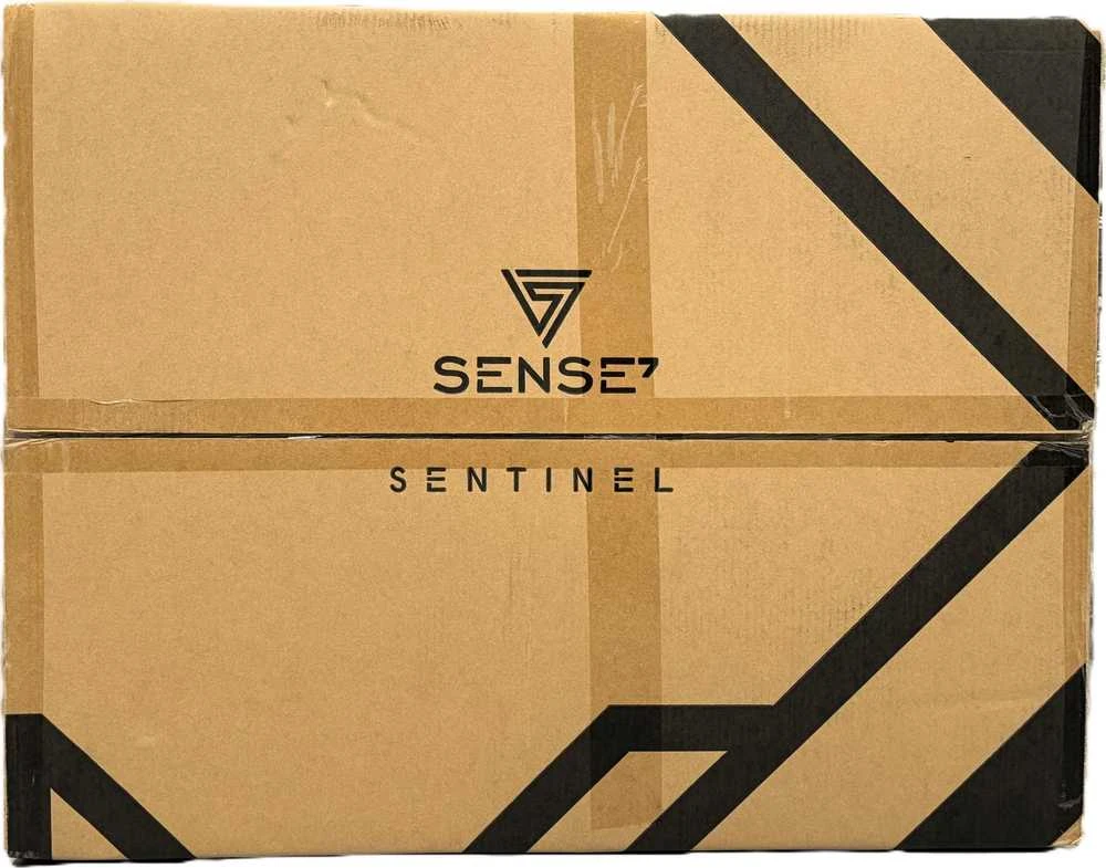 Žaidimų kėdė SENSE7 Sentinel, Pilka (medžiaginė)