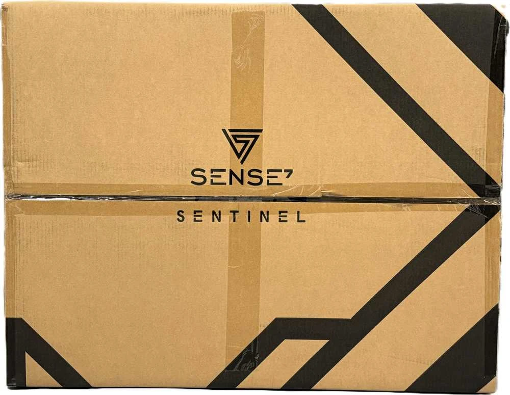 Žaidimų kėdė SENSE7 Sentinel, Pilka (odinė)