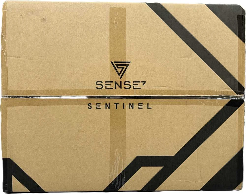 Žaidimų kėdė SENSE7 Sentinel, Raudona (odinė)