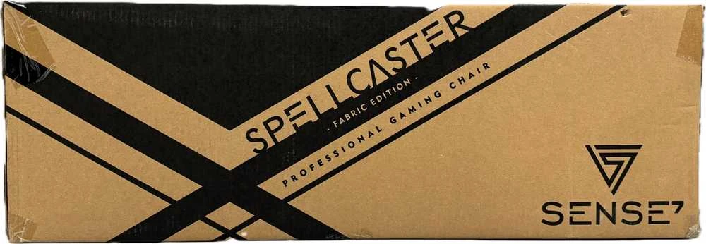 Žaidimų kėdė SENSE7 Spellcaster, Juoda (medžiaginė)