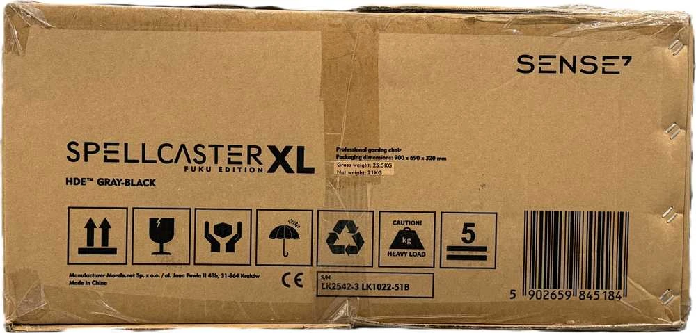 Žaidimų kėdė SENSE7 Spellcaster FUKU mat (Pažeista pakuotė)