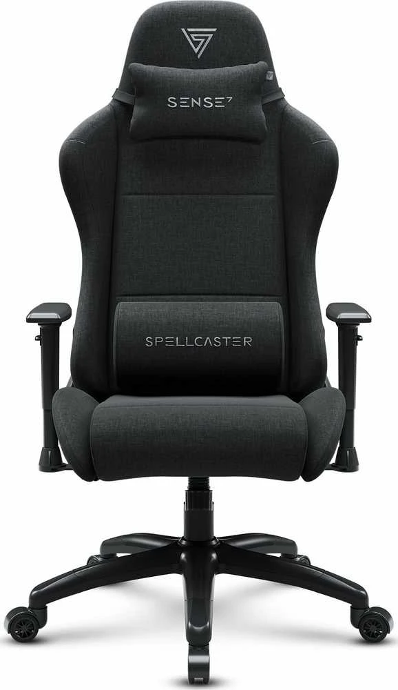 Žaidimų kėdė SENSE7 Spellcaster FUKU XL, Juoda (medžiaginė)