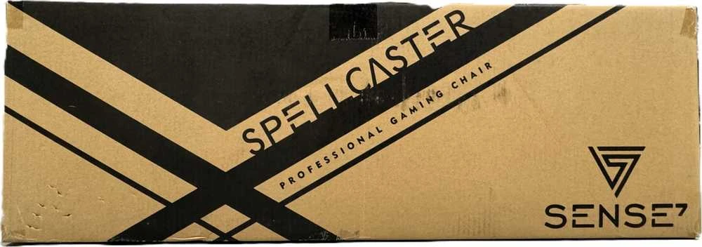 Žaidimų kėdė SENSE7 Spellcaster, Mėlyna (odinė)