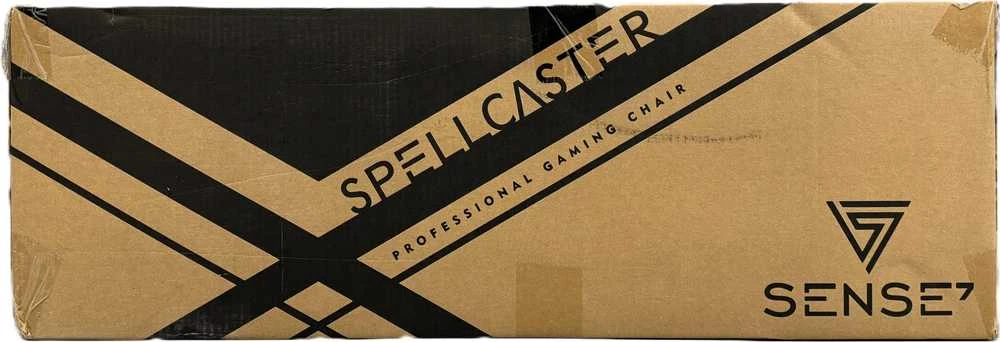 Žaidimų kėdė SENSE7 Spellcaster, Pilka (odinė)