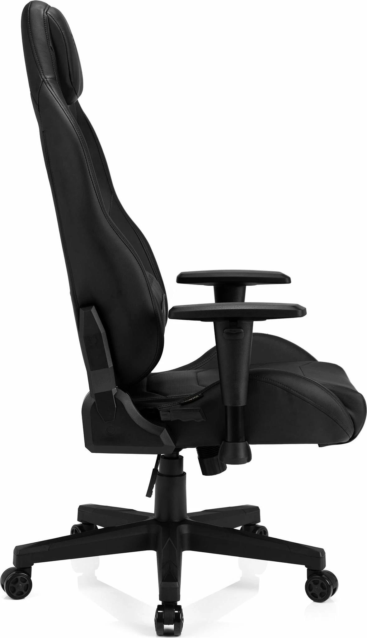 Žaidimų kėdė SENSE7 Vanguard, Juoda (odinė)