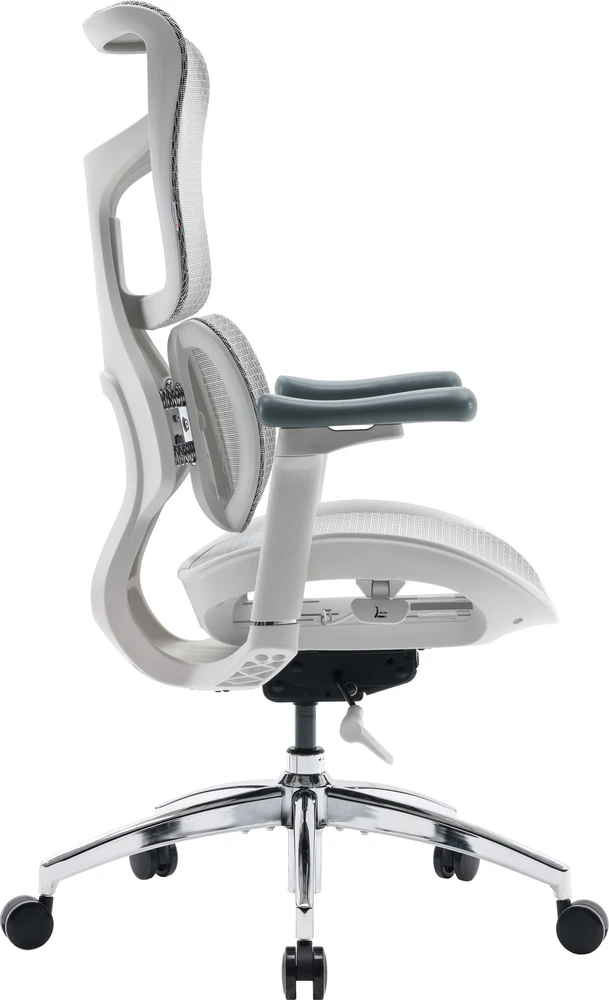 Sihoo DORO S100 Mesh fotel biurowy balta