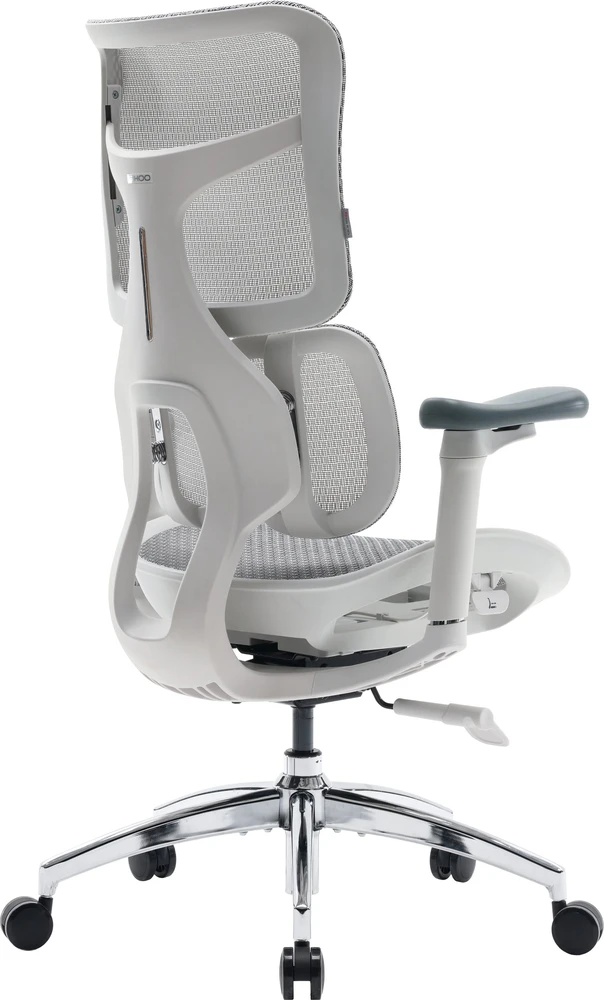 Sihoo DORO S100 Mesh fotel biurowy balta