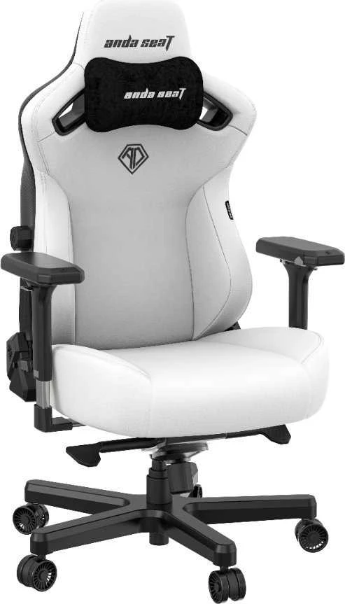 Žaidimų kėdė AndaSeat Kaiser 3 XL, Balta, PVC oda
