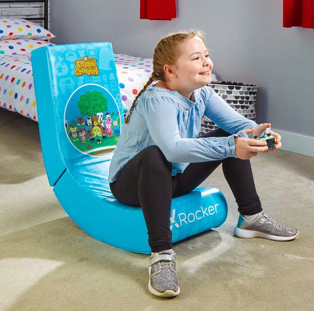 Žaidimų kėdė X Rocker Nintendo Video Rocker Village Edition Animal Crossing Gaming Chair
