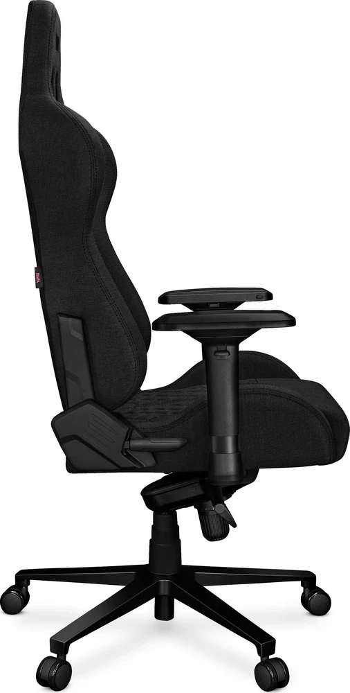 Žaidimų kėdė Yumisu 2050 Fabric Gaming Chair, Pilka-juoda