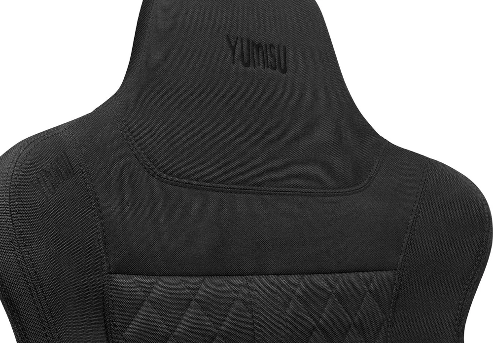 Žaidimų kėdė Yumisu 2052 Fabric Gaming Chair, Pilka