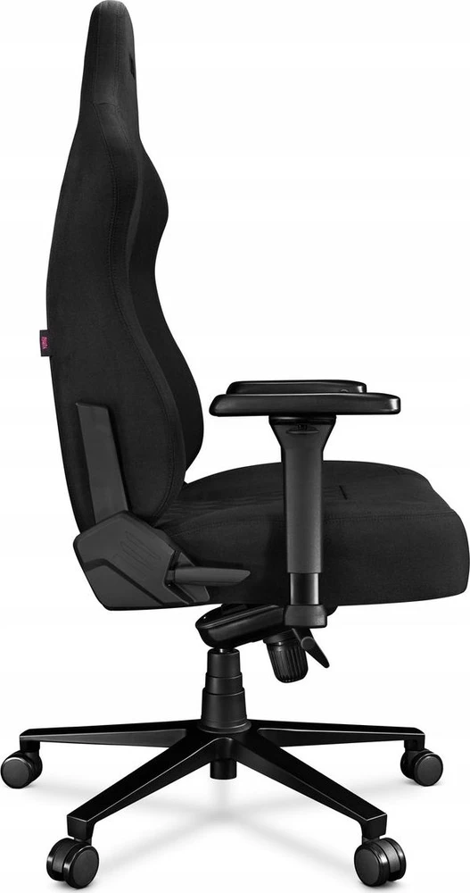 Žaidimų kėdė Yumisu 2053 Natural Leather Gaming Chair, Juoda