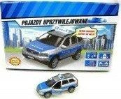 Žaislinė mašinytė su garsu Hipo Auto Police 11cm HKG093