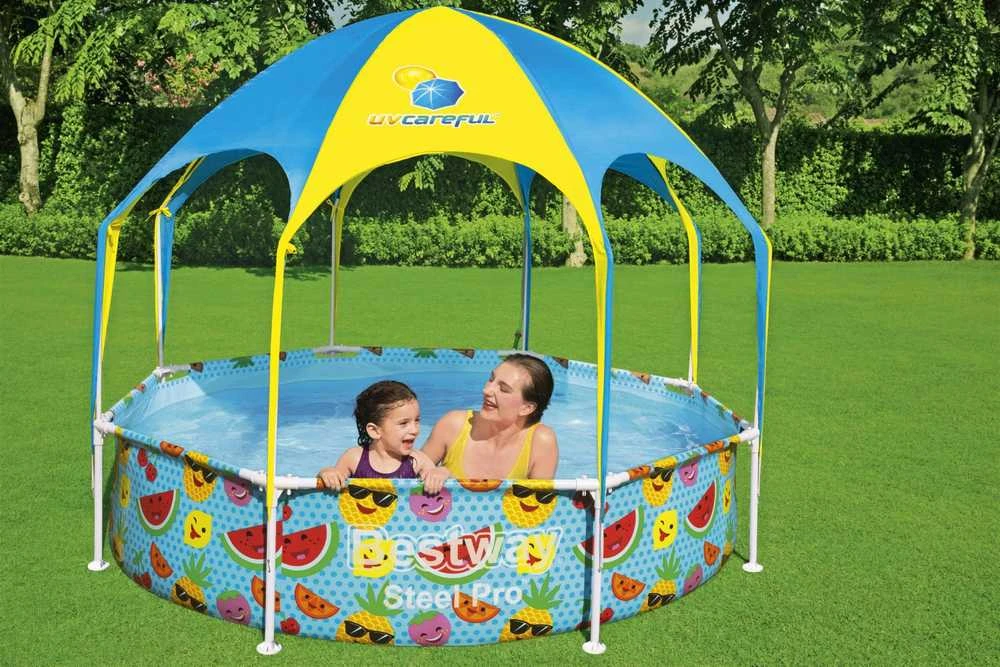BESTWAY baseinas Pavėsyje purslų 2,44m x 51cm, 56432