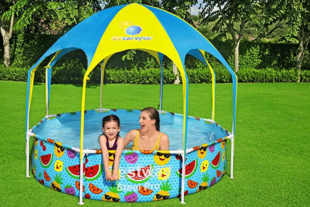 BESTWAY baseinas Pavėsyje purslų 2,44m x 51cm, 56432
