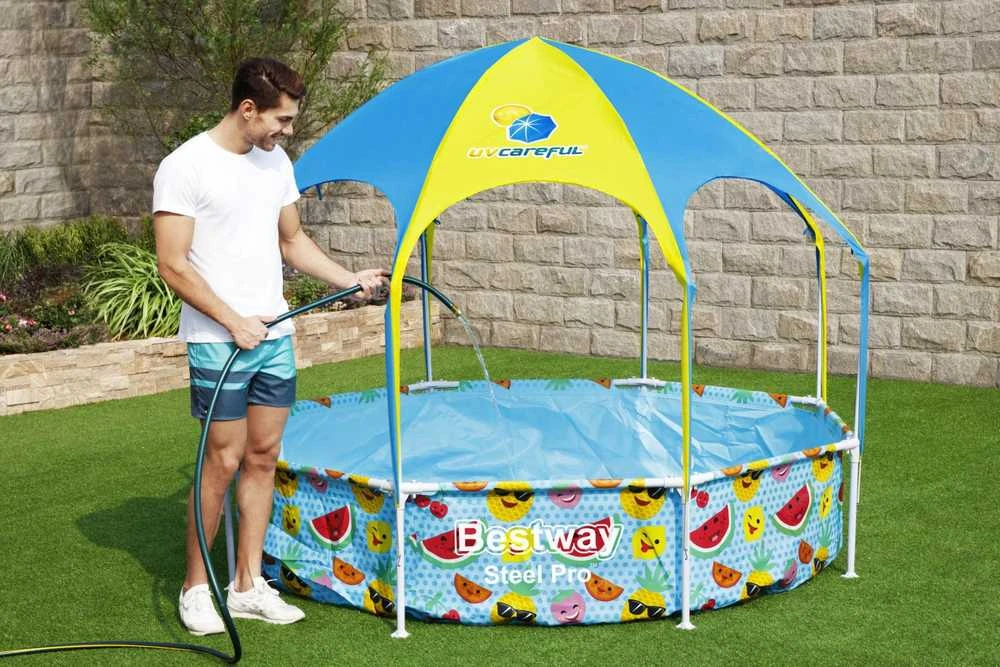 BESTWAY baseinas Pavėsyje purslų 2,44m x 51cm, 56432