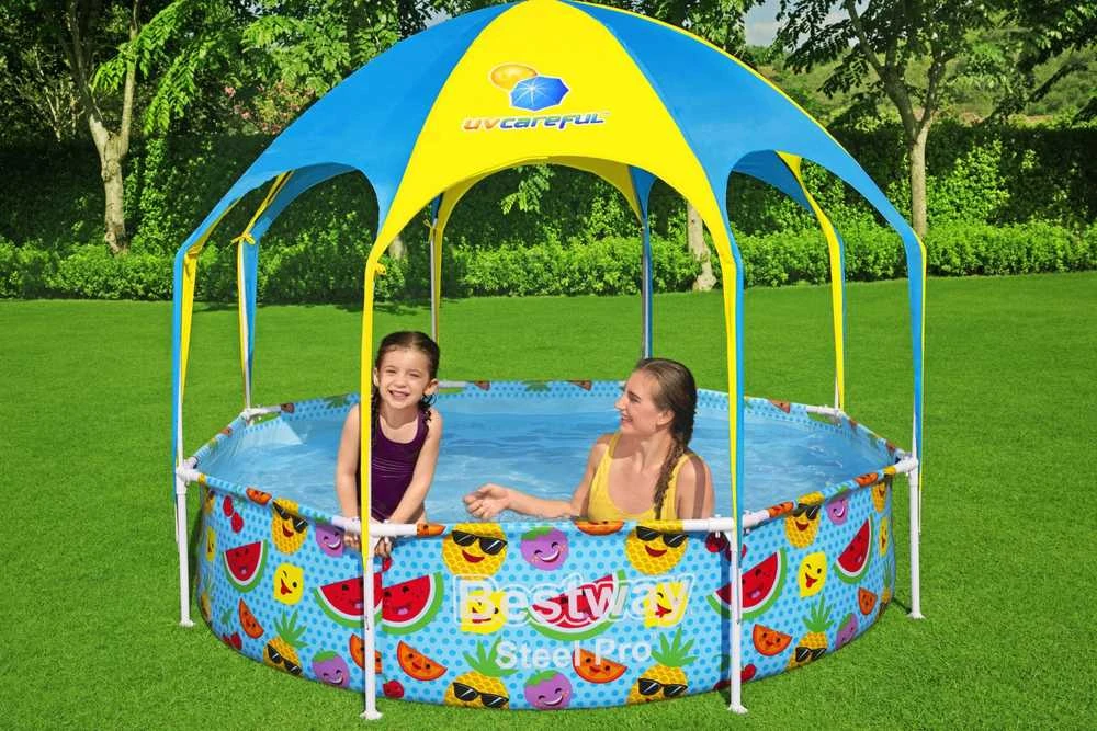 BESTWAY baseinas Pavėsyje purslų 2,44m x 51cm, 56432