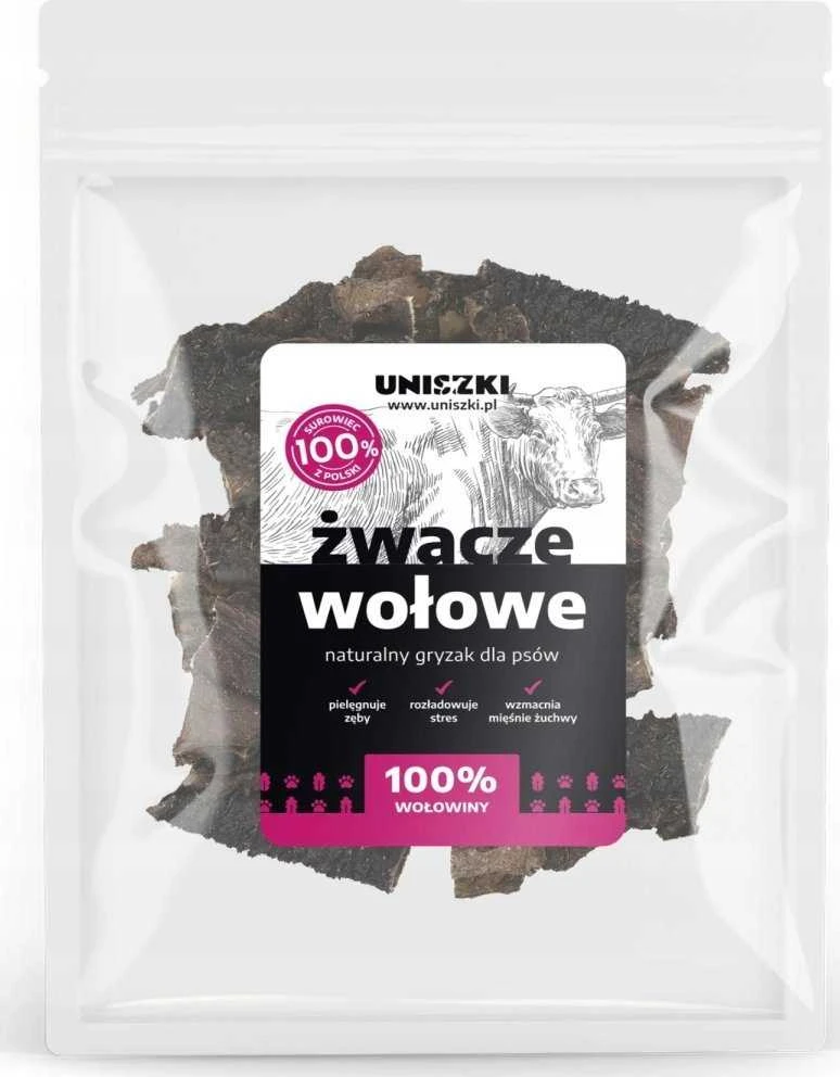 UNISZKI Beef tripe - dog treat - 500g