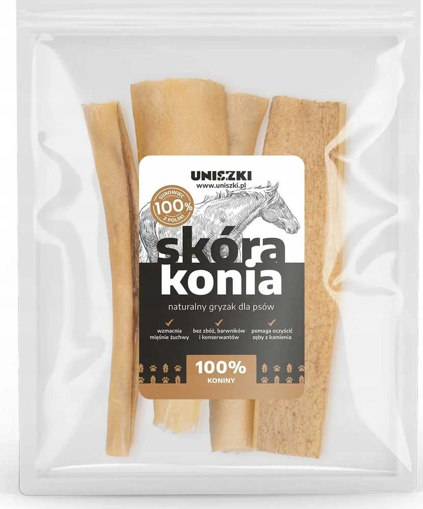 UNISZKI Horse Skin - Dog Treat - 100g