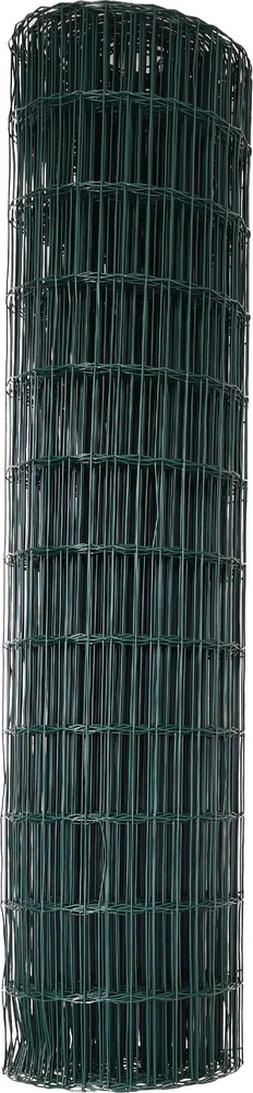 Euro tvora 1,2 x 25 m PVC padengta geležis Žalia