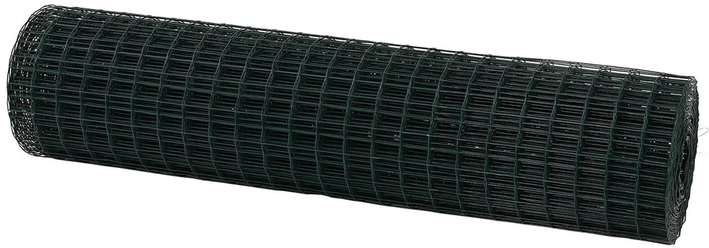 Euro tvora 1 x 10 m PVC padengta geležis Žalia