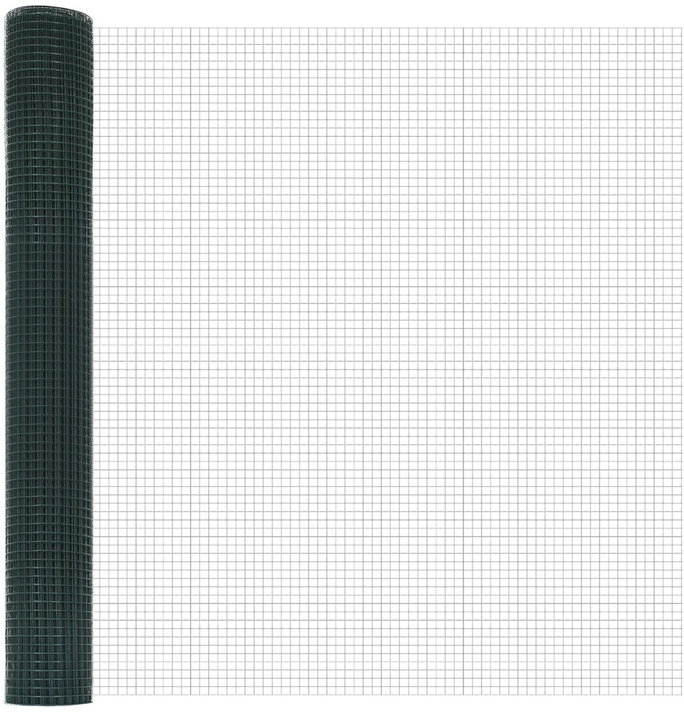 Suvirinto vielos tvoros 5000 x 100 cm Žalia