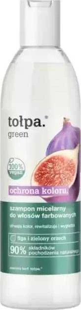 TOŁPA Žalias Color Protection šampūnas dažytiems ir šviesintiems plaukams 300 ml