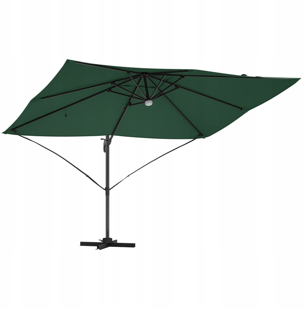 Skėtis nuo saulės Žalia 351 x 250 x 253 cm