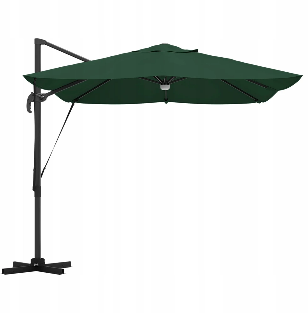 Skėtis nuo saulės Žalia 351 x 250 x 253 cm