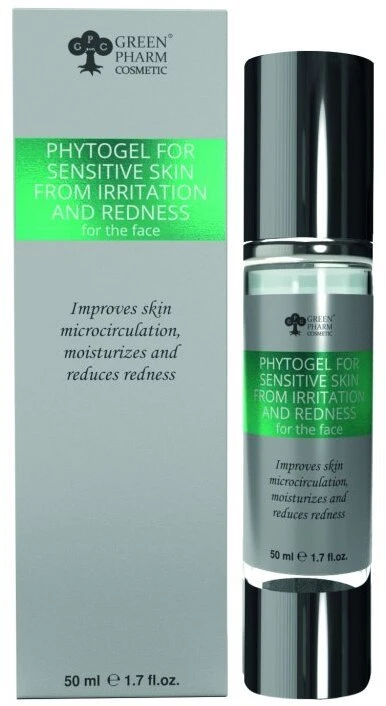 Green Pharm Cosmetic Žalias Pharm Cosmetic Fitogelis jautriai odai nuo sudirgimo ir paraudimo 50 ml