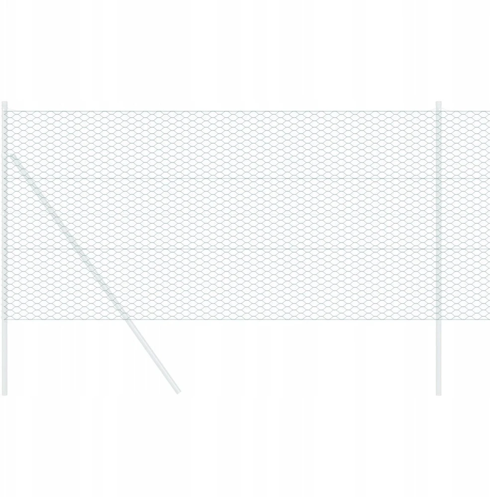 Heksagoninė tvora 1,4 x 50 m PVC Žalia