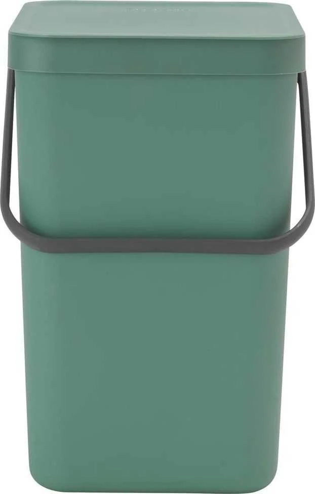 Brabantia „Sorti & Go“ konteineris, 25 l, eglės žalios spalvos