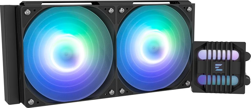 Zalman „Alpha2 se a24 bl 240 mm“ procesoriaus skysčio aušintuvas su vandens aušinimu