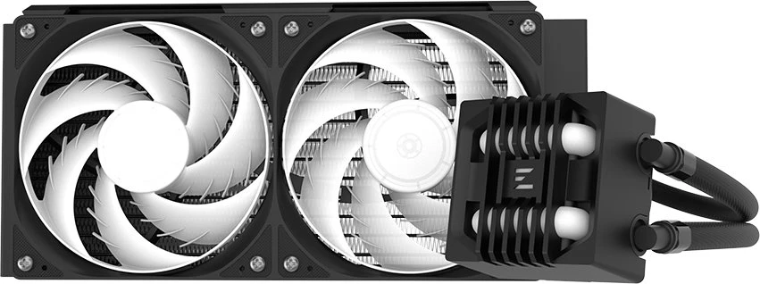 Zalman „Alpha2 se a24 bl 240 mm“ procesoriaus skysčio aušintuvas su vandens aušinimu