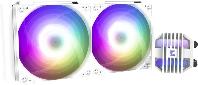 Zalman „Alpha2 se a24 wh 240 mm“ procesoriaus skysčio aušintuvas su vandens aušinimu