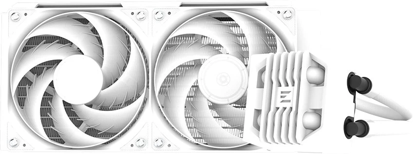 Zalman „Alpha2 se a24 wh 240 mm“ procesoriaus skysčio aušintuvas su vandens aušinimu