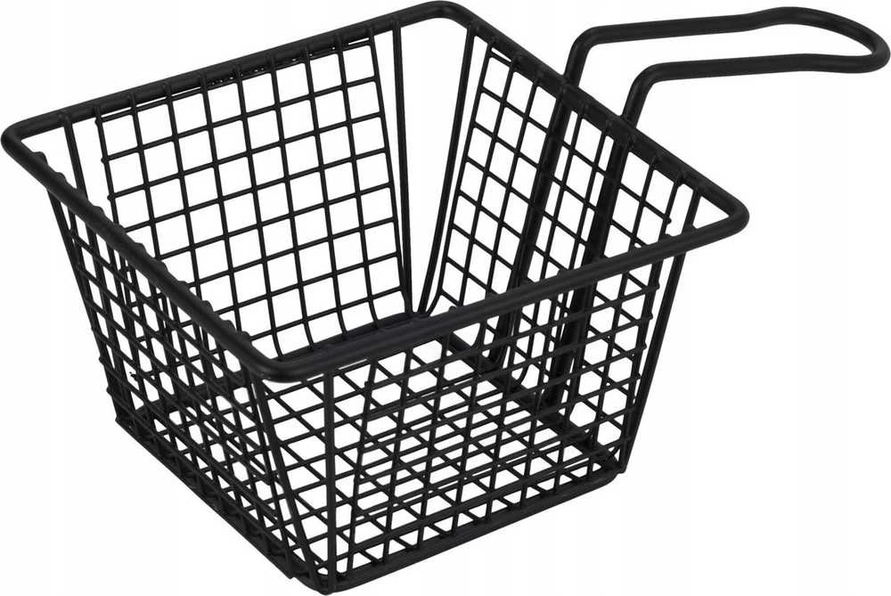 Mondex Metalinis užkandžių krepšelis su rankena - 22x13x9 cm - Frietmand