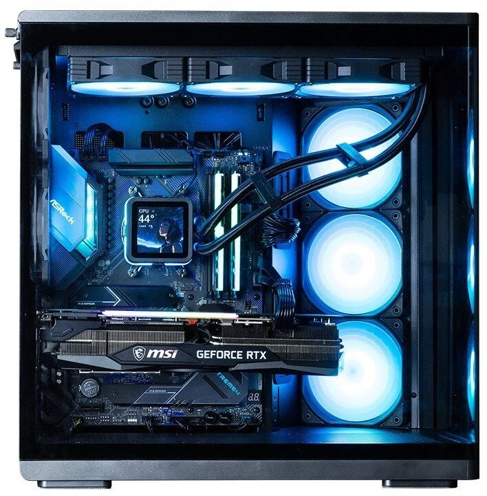 Zalman Obudowa P60 Mid-Tower 5x ARGB fans juoda