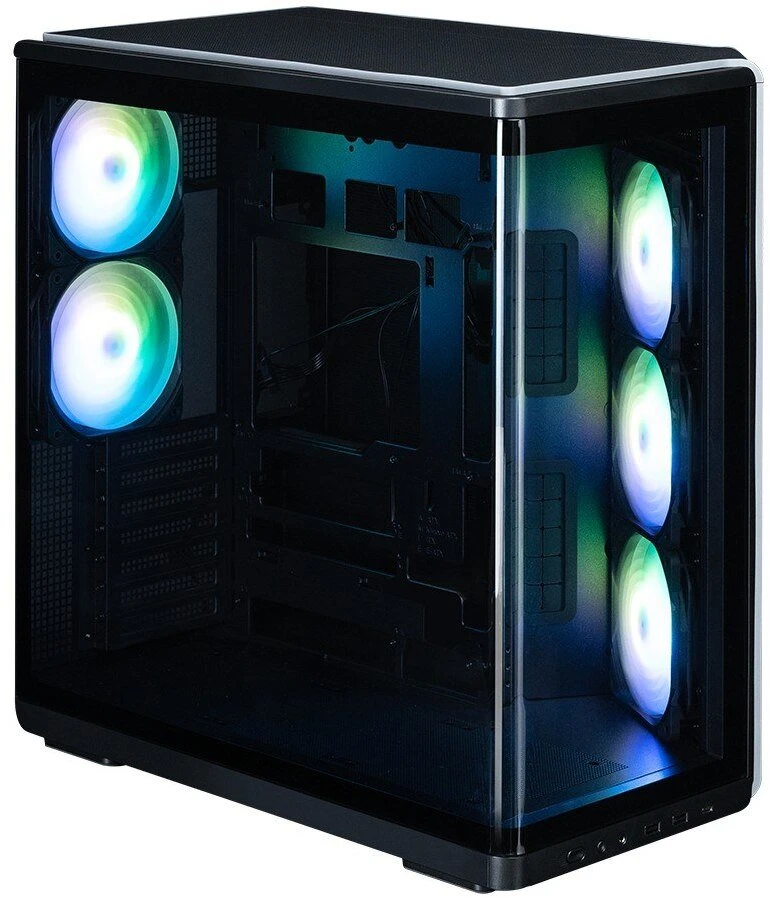 Zalman Obudowa P60 Mid-Tower 5x ARGB fans juoda