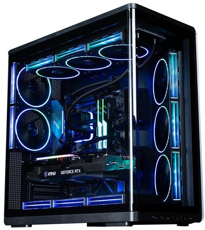 Zalman Obudowa P60 Mid-Tower 5x ARGB fans juoda