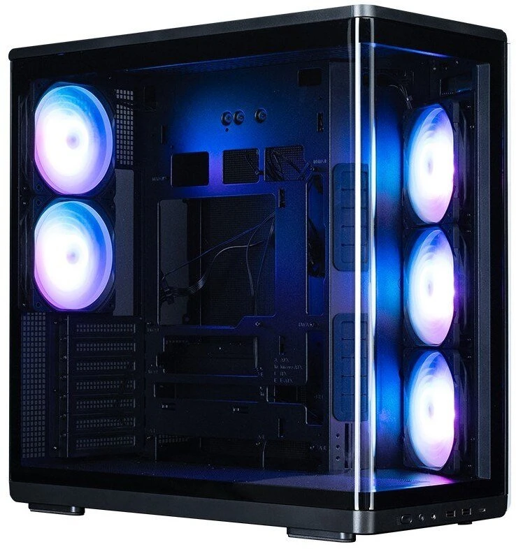 Zalman Obudowa P60 Mid-Tower 5x ARGB fans juoda