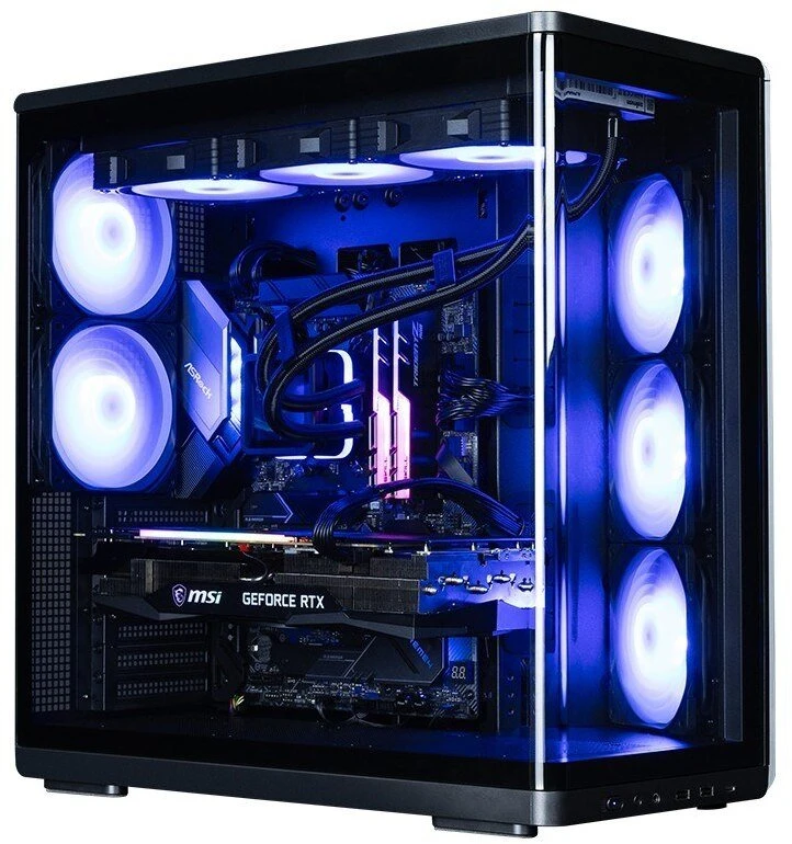 Zalman Obudowa P60 Mid-Tower 5x ARGB fans juoda