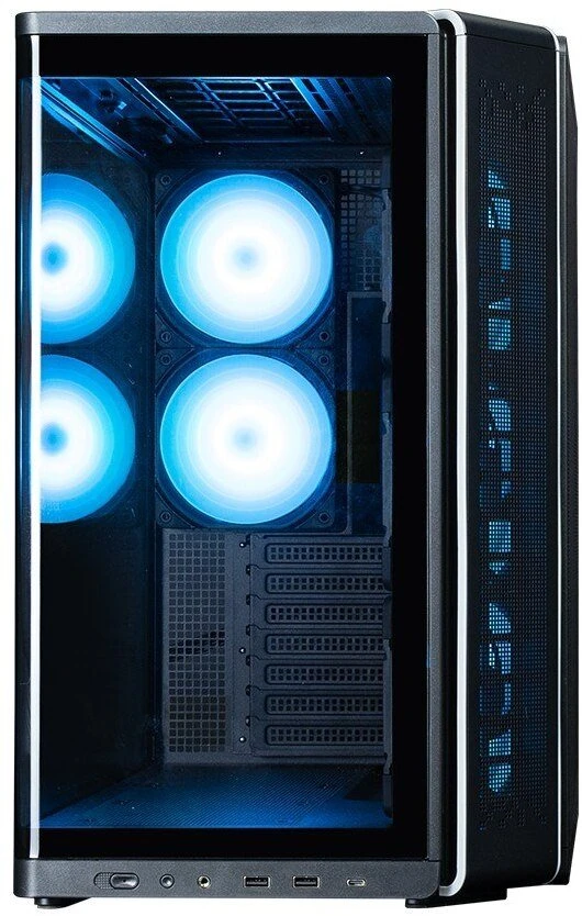 Zalman Obudowa P60 Mid-Tower 5x ARGB fans juoda