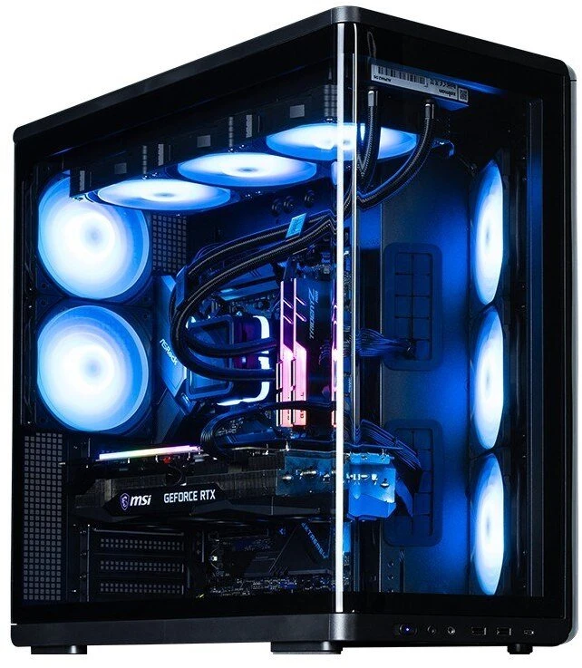 Zalman Obudowa P60 Mid-Tower 5x ARGB fans juoda