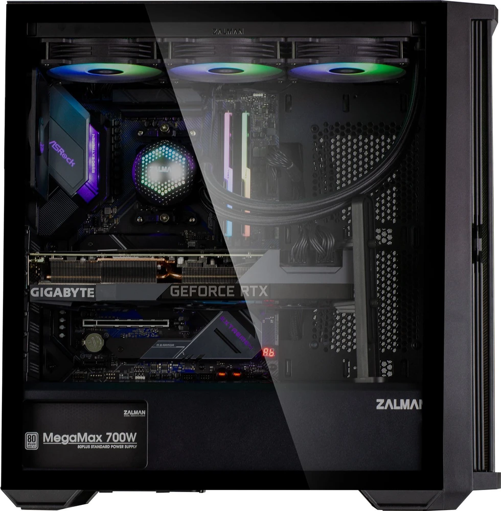 Zalman Z10 dėklas juodas