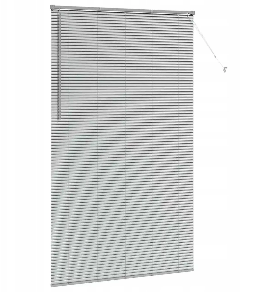 Venecijietiškos žaliuzės Sidabrinė 220 x 125 cm Aliuminis