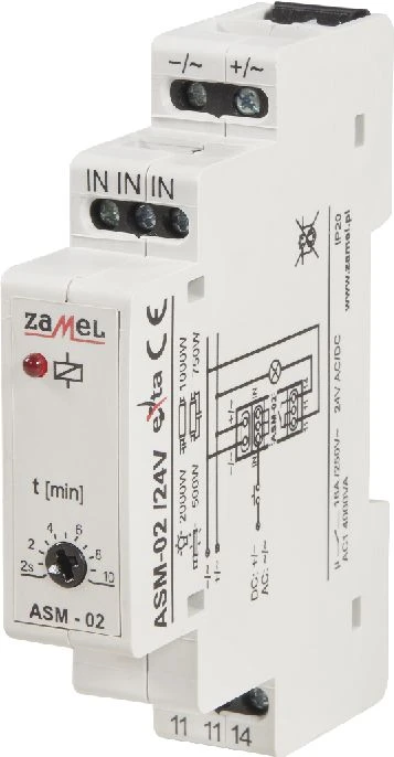 Zamel automatinis laiptų laiptelis 24V AC/DC ASM-02/24V (EXT10000007)