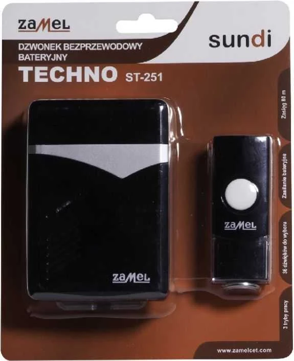 Zamel Dzwonek belaidis TECHNO ST-251 80m (SUN10000385)