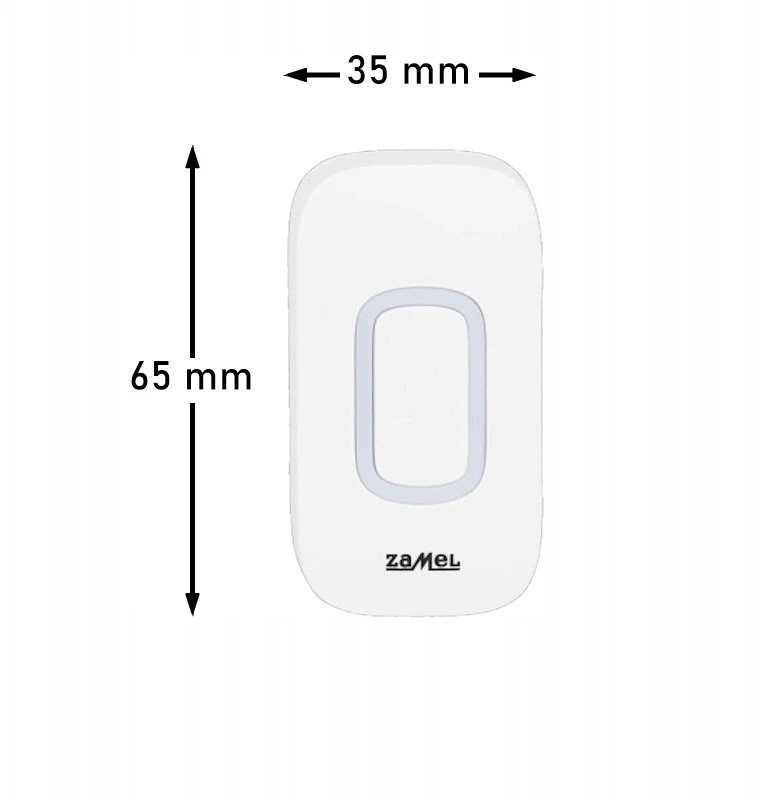 Zamel Bevielis tinklo skambutis POP II baltas TIPAS ST-920W SUN10000501