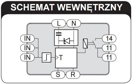 Zamel Bistalinis siųstuvas 16A 230V AC (PBM-02)